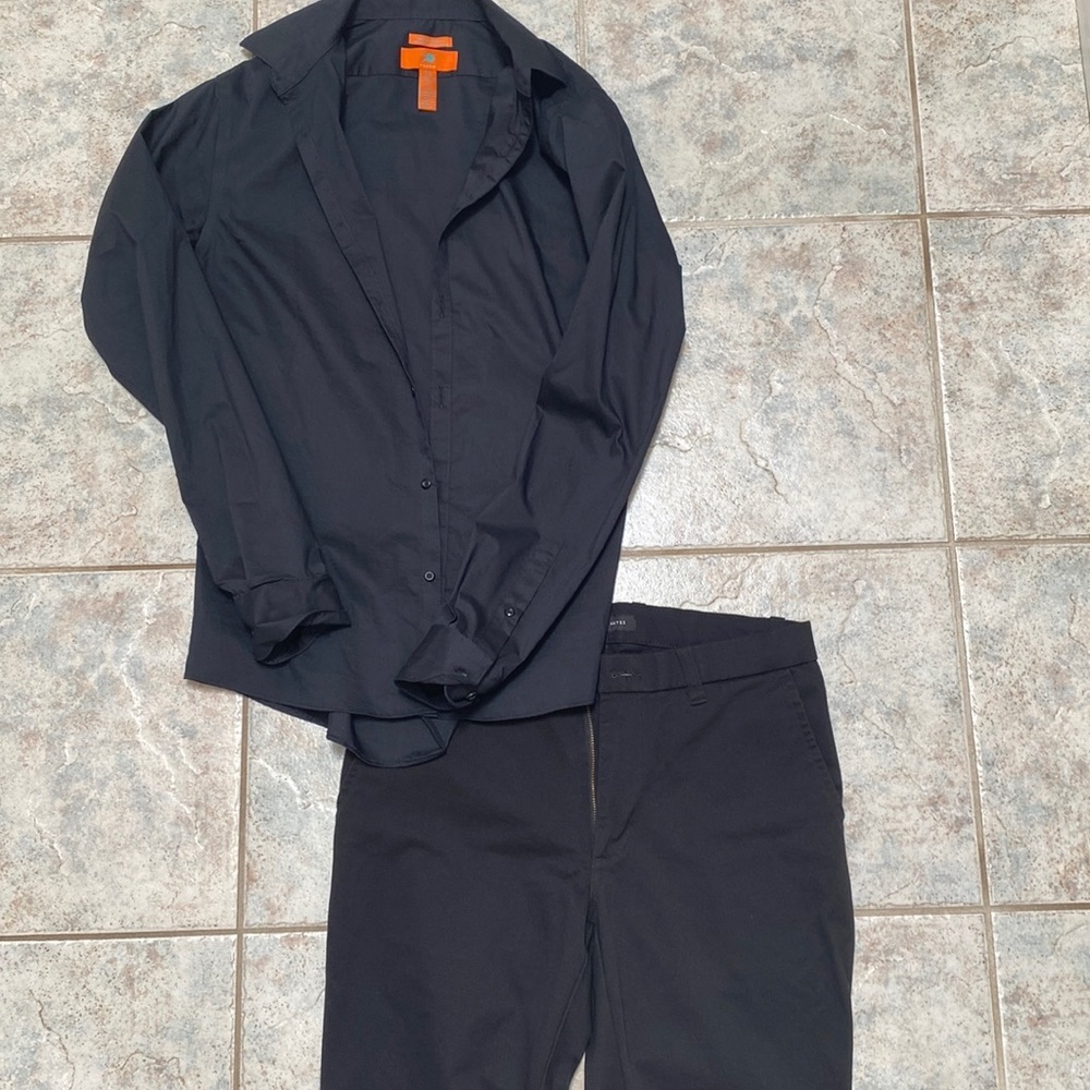 Mens dress pants & button down
